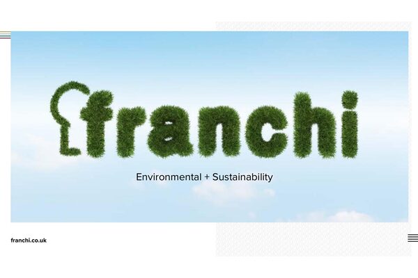 Franchi Environmental + Sustainability brochure